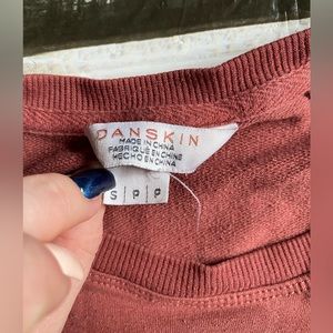 Danskin long sleeve sweater